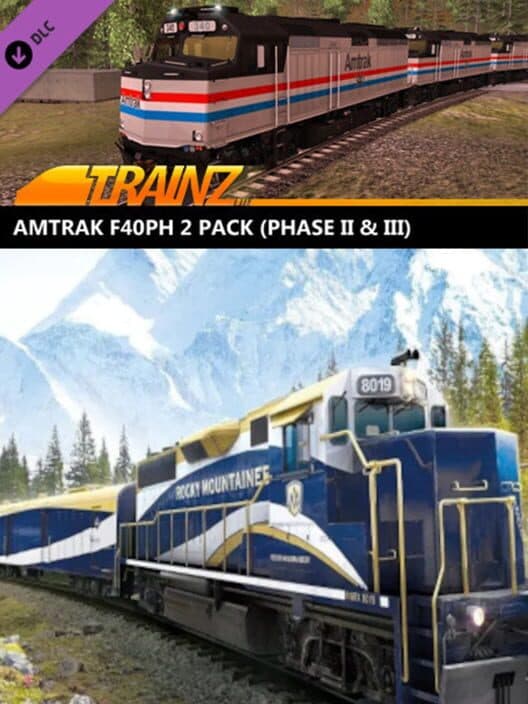 Обложка Trainz Railroad Simulator 2019: Amtrak F40PH 2 pack