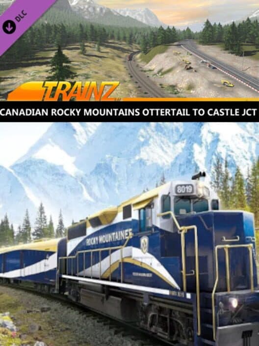 Обложка Trainz Railroad Simulator 2019: Canadian Rocky Mountains Ottertail to Castle Jct