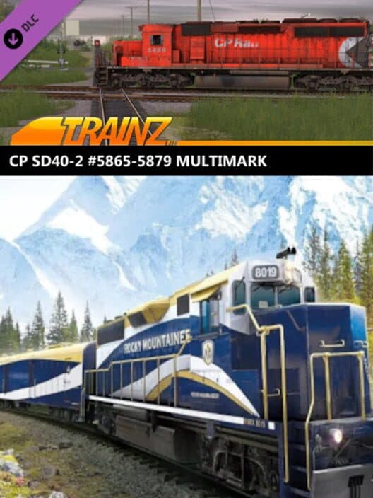 Обложка Trainz Railroad Simulator 2019: CP SD40-2 #5865-5879 Multimark