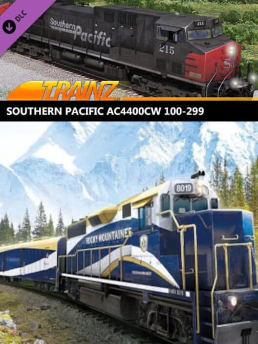 Обложка Trainz Railroad Simulator 2019: Southern Pacific AC4400CW 100-299