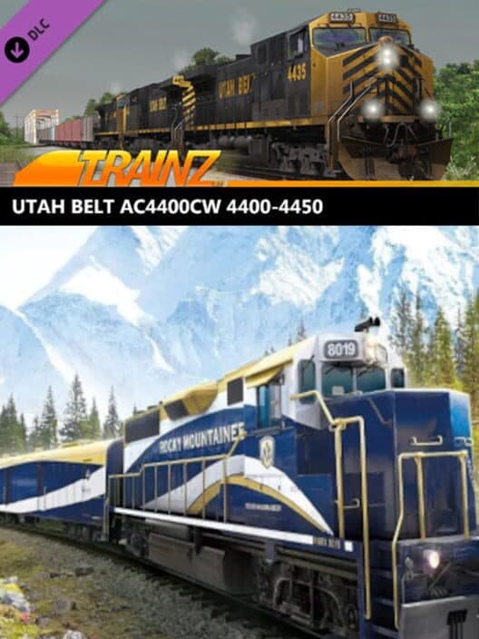 Обложка Trainz Railroad Simulator 2019: Utah Belt AC4400CW 4400-4450