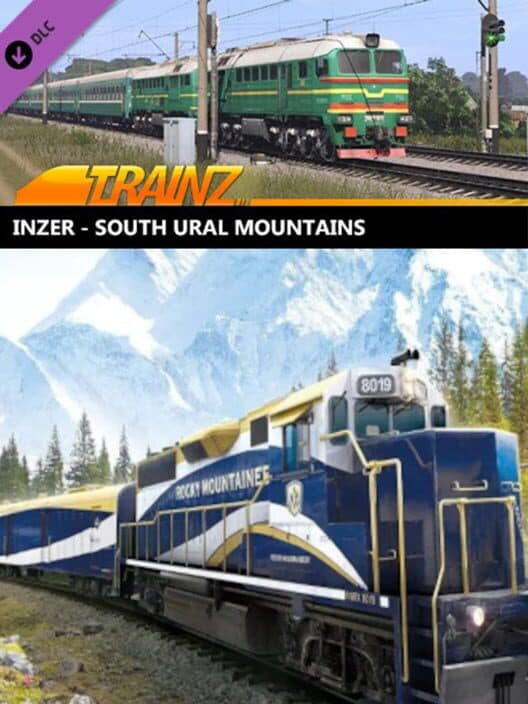 Обложка Trainz Railroad Simulator 2019: Inzer - South Ural Mountains