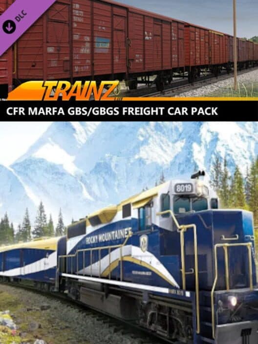 Обложка Trainz Railroad Simulator 2019: CFR Marfa Gbs/Gbgs Freight Car Pack