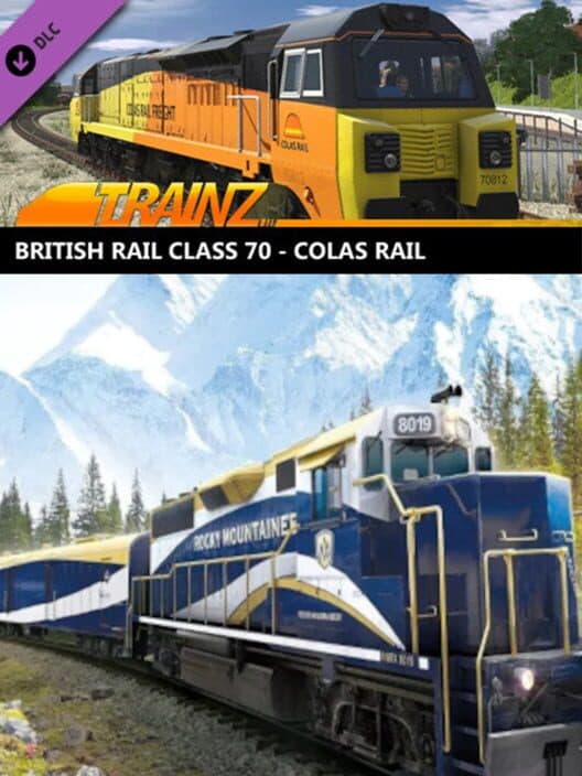 Обложка Trainz Railroad Simulator 2019: British Rail Class 70 - Colas Rail