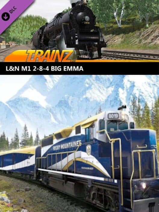 Обложка Trainz Railroad Simulator 2019: L&N M1 2-8-4 Big Emma