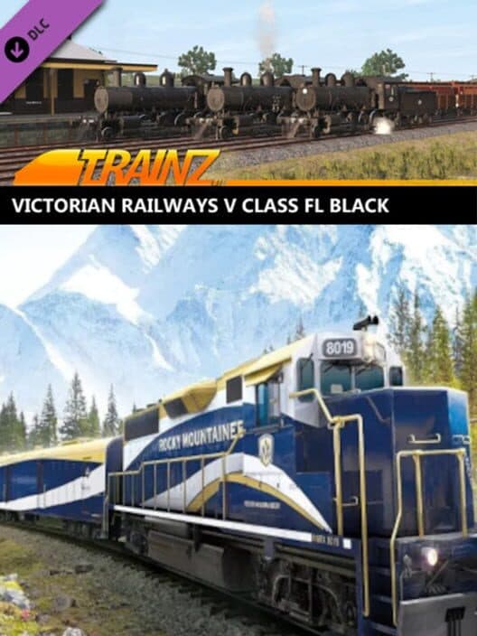 Обложка Trainz Railroad Simulator 2019: Victorian Railways V Class FL Black