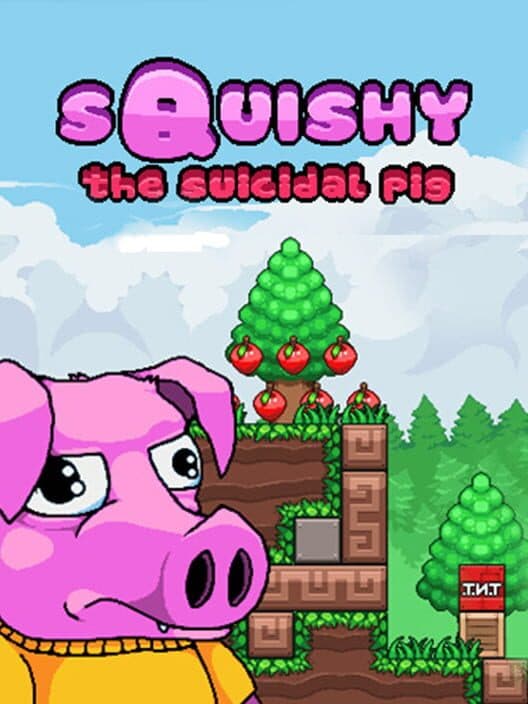 Обложка Squishy the Suicidal Pig