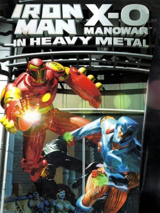Обложка Iron Man and X-O Manowar in Heavy Metal