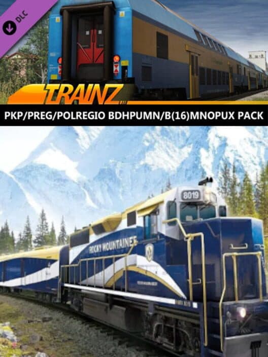Обложка Trainz Railroad Simulator 2019: PKP/PREG/PolRegio Bdhpumn/B16mnopux Pack
