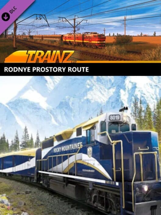 Обложка Trainz Railroad Simulator 2019: Rodnye Prostory Route