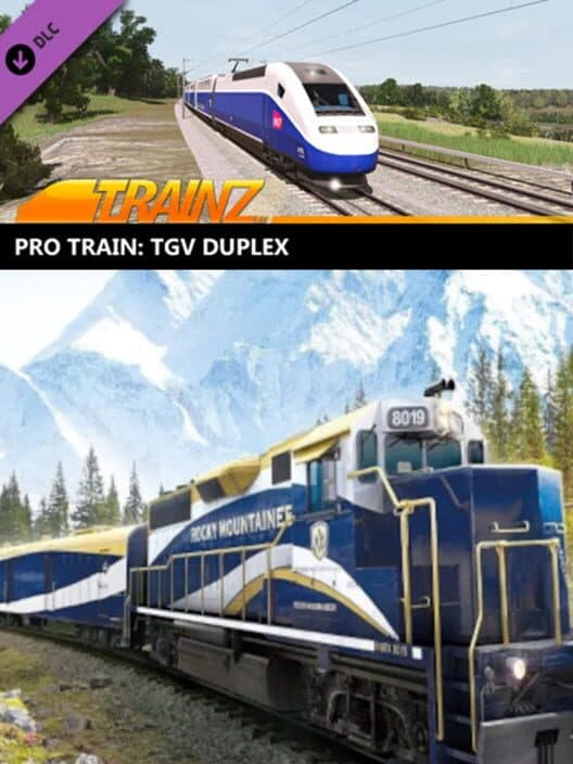 Обложка Trainz Railroad Simulator 2019: Pro Train - TGV Duplex