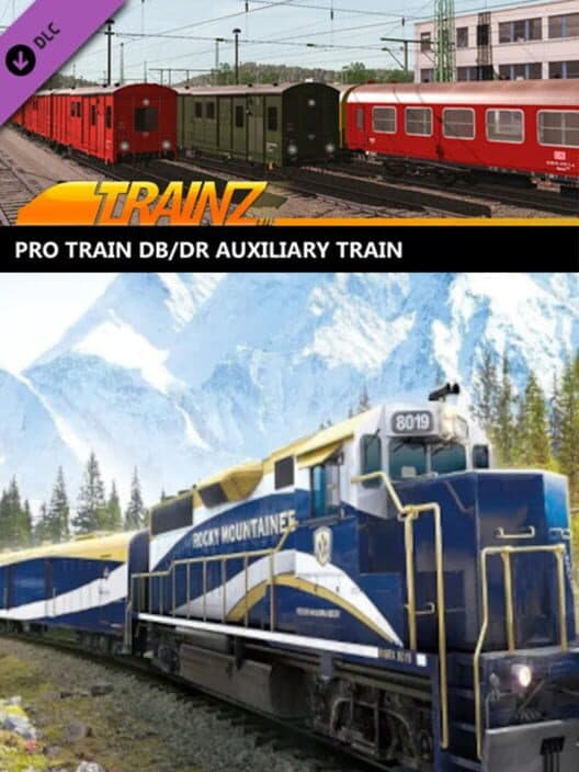 Обложка Trainz Railroad Simulator 2019: Pro Train DB/DR Auxiliary Train