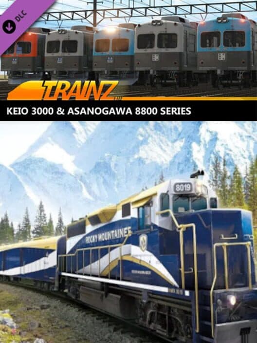 Обложка Trainz Railroad Simulator 2019: Keio 3000 & Asanogawa 8800 Series