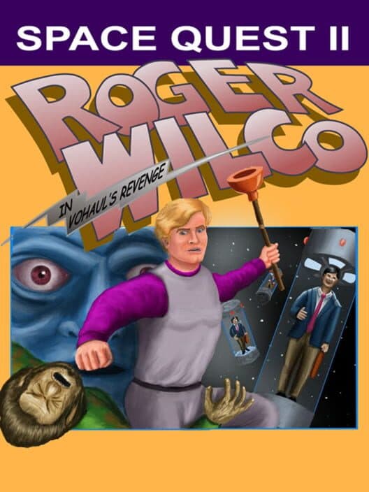 Обложка Space Quest II: Roger Wilco in Vohaul's Revenge