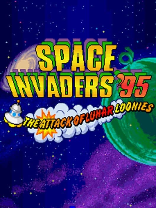 Обложка Space Invaders '95: The Attack of Lunar Loonies