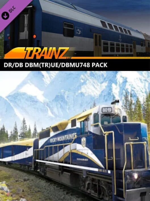 Обложка Trainz Railroad Simulator 2019: DR/DB DBmtrue/DBmu748 Pack