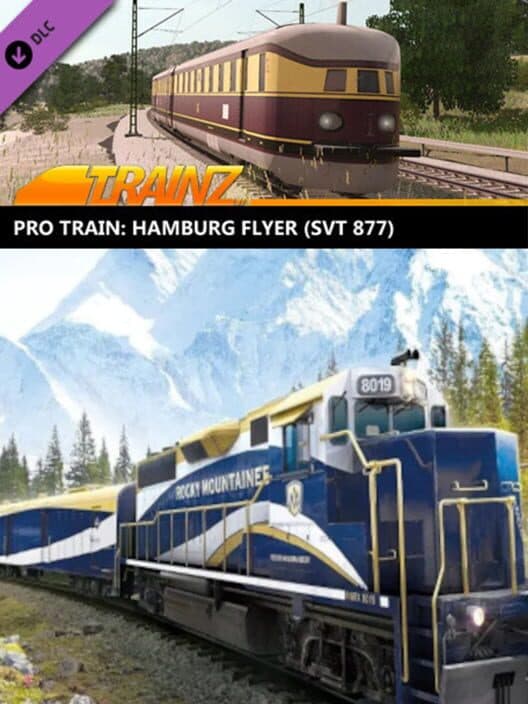 Обложка Trainz Railroad Simulator 2019: Pro Train - Hamburg Flyer SVT 877