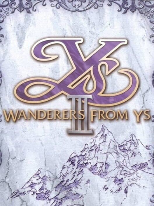 Обложка Ys III: Wanderers from Ys