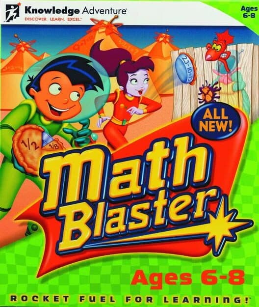 Обложка Math Blaster Ages 6-8