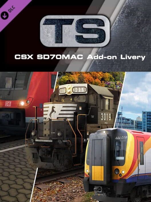 Обложка Train Simulator Classic: CSX SD70MAC Add-on Livery