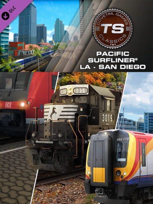 Обложка Train Simulator: Pacific Surfliner LA - San Diego Route Add-On