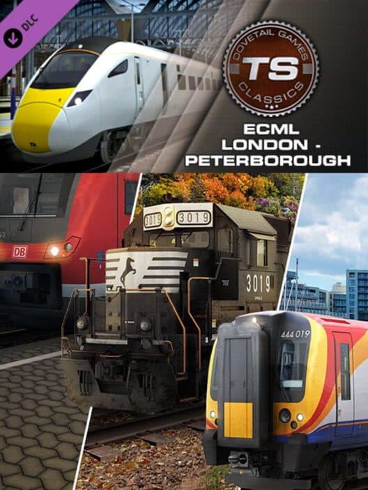 Обложка Train Simulator: East Coast Main Line London-Peterborough Route Add-On