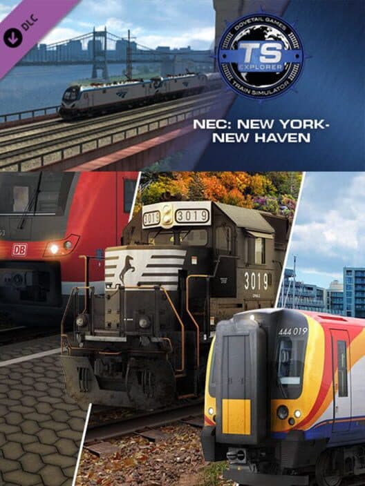 Обложка Train Simulator: NEC - New York-New Haven Route