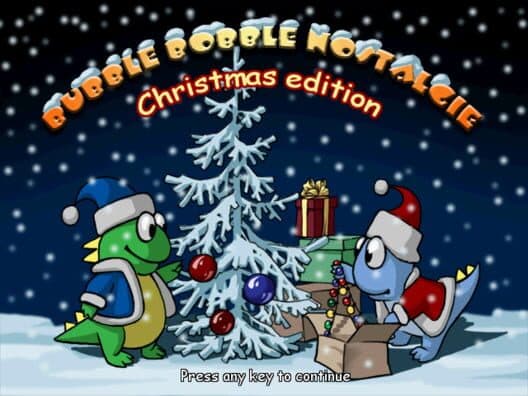 Обложка Bubble Bobble Nostalgie: Christmas Edition