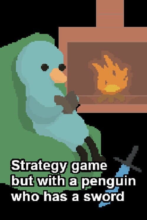 Обложка Strategy Game but With a Penguin Who Has a Sword