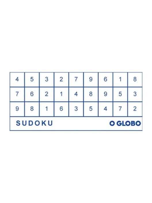 Обложка Sudoku: O Globo
