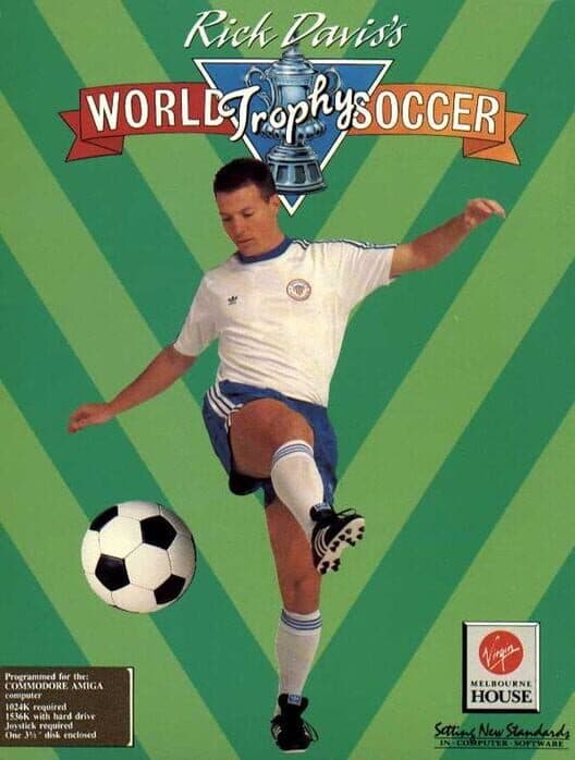 Обложка Rick Davis' World Trophy Soccer
