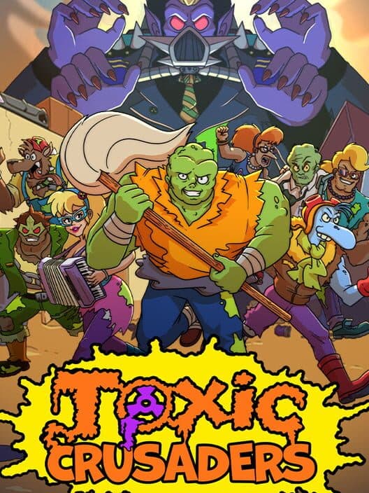 Обложка Toxic Crusaders