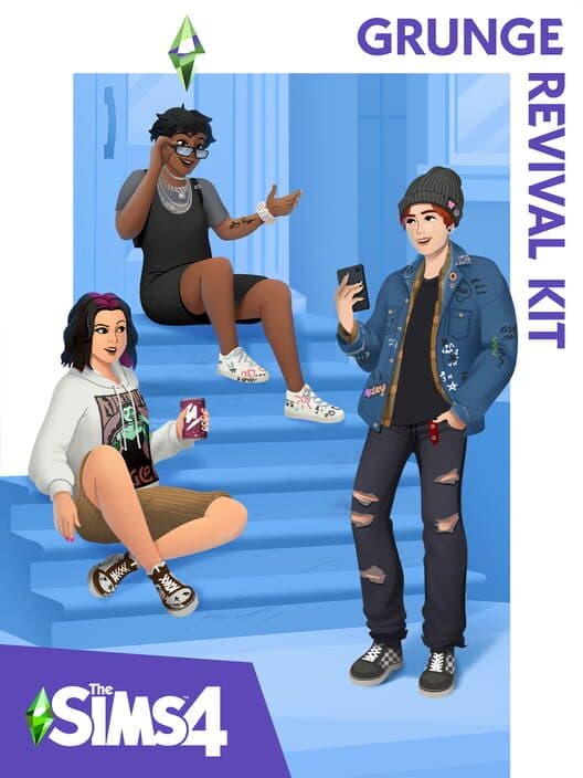 Обложка The Sims 4: Grunge Revival Kit