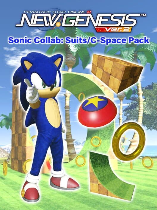 Обложка Phantasy Star Online 2 New Genesis: Sonic Collab - Suits/C-Space Pack