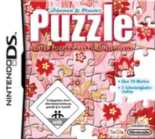 Обложка Blumen & Muster Puzzle: Echter Puzzlespass für Unterwegs