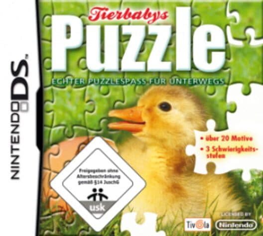 Обложка Tierbabys Puzzle: Echter Puzzlespass für Unterwegs