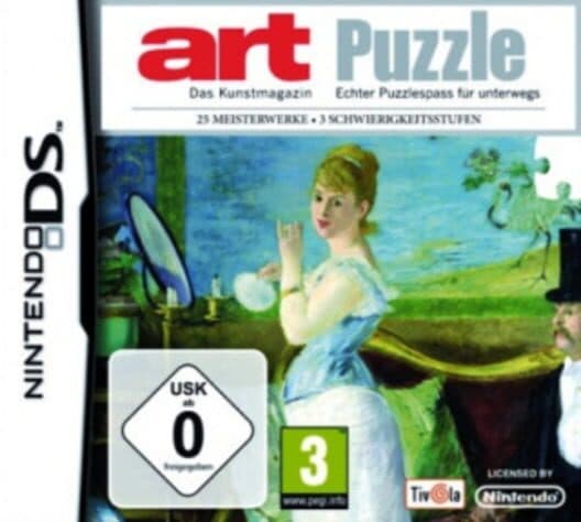 Обложка Art: Das Kunstmagazin Puzzle: Echter Puzzlespass für Unterwegs