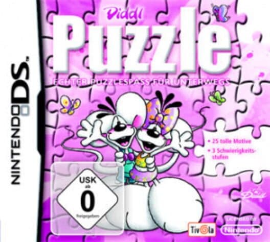 Обложка Diddl Puzzle: Echter Puzzlespass für Unterwegs