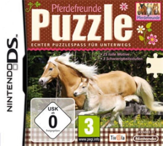Обложка Pferdefreunde Puzzle: Echter Puzzlespass für Unterwegs