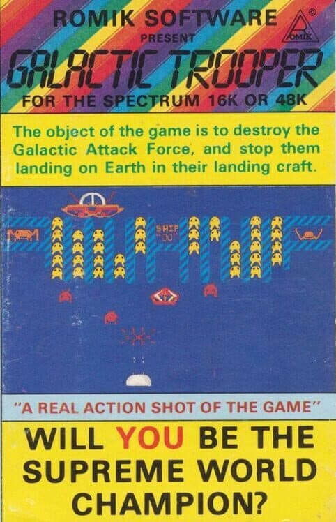 Обложка Galactic Trooper
