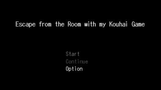 Обложка Escape from the Room with my Kouhai