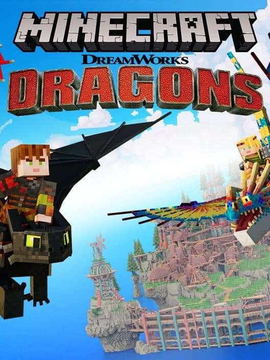 Обложка Minecraft: How To Train Your Dragon