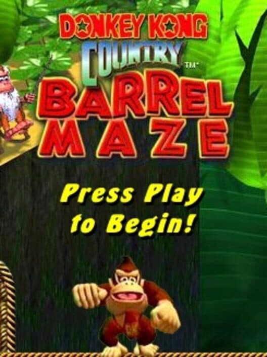 Обложка Donkey Kong Country: Barrel Maze