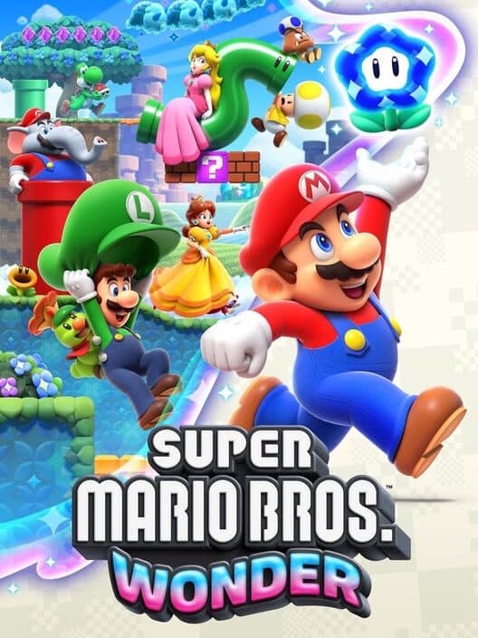 Обложка Super Mario Bros. Wonder