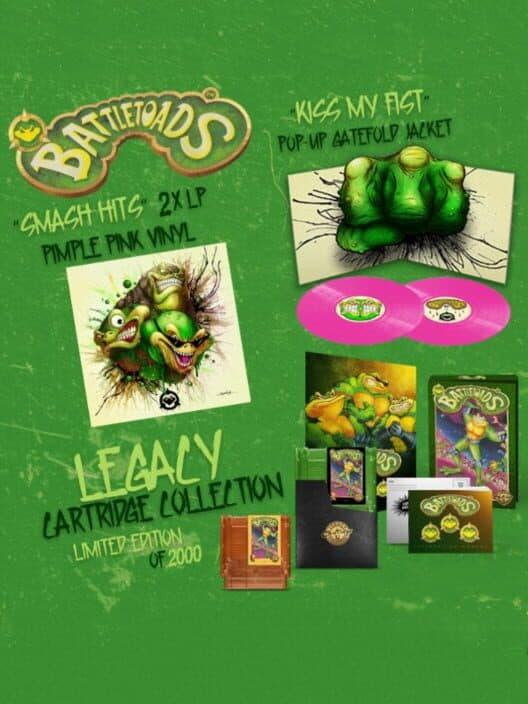 Обложка Battletoads: Legacy Cartridge Collection