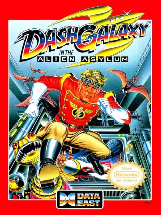 Обложка Dash Galaxy in the Alien Asylum