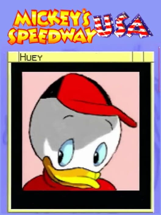 Обложка Mickey's Speedway USA: Huey