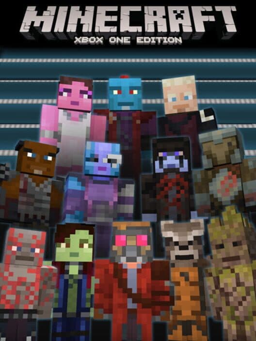 Обложка Minecraft: Marvel's Guardians of the Galaxy Skin Pack