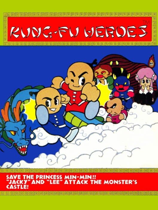 Обложка Kung-Fu Heroes