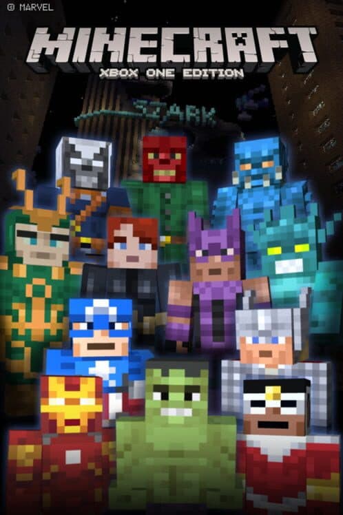 Обложка MInecraft: Marvel Avengers Skin Pack